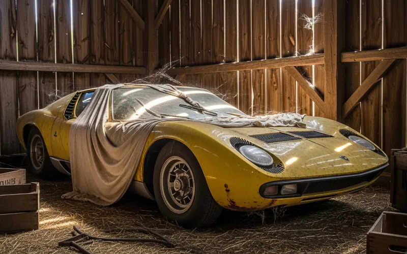 Renaissances secrètes : ces supercars retrouvées intactes après des décennies