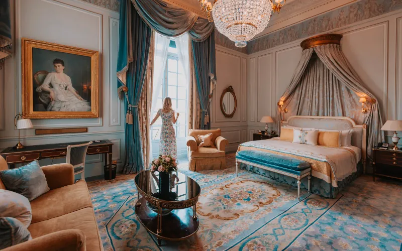 A quoi ressemble la suite présidentielle d'un palace parien&nbsp;?