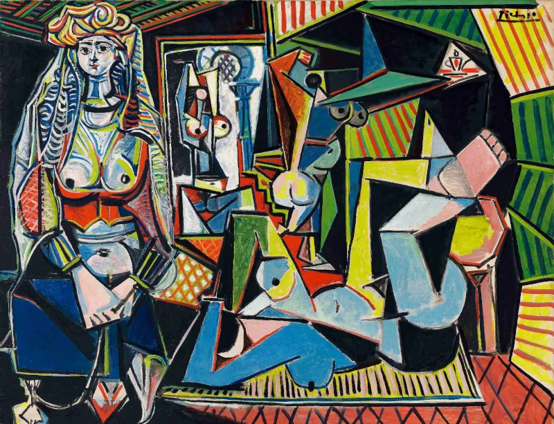 Les Femmes d'Alger, par Picasso