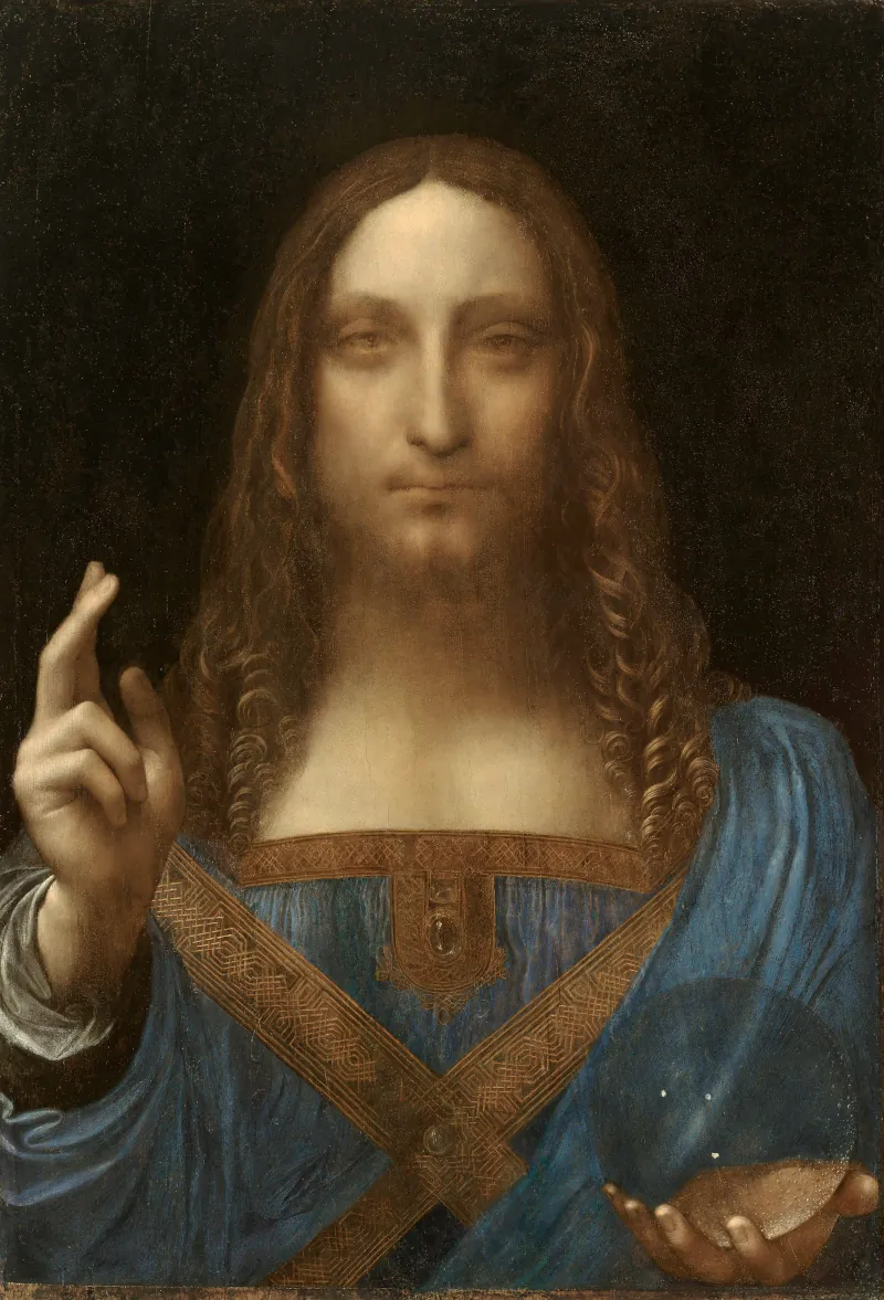 Salvator Mundi, de Leonardo da Vinci