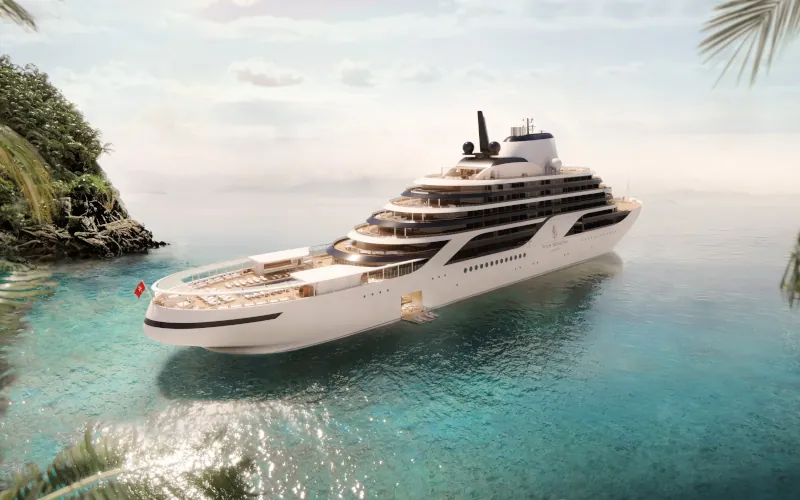 Yacht : le groupe Four Seasons dévoile son palace flottant